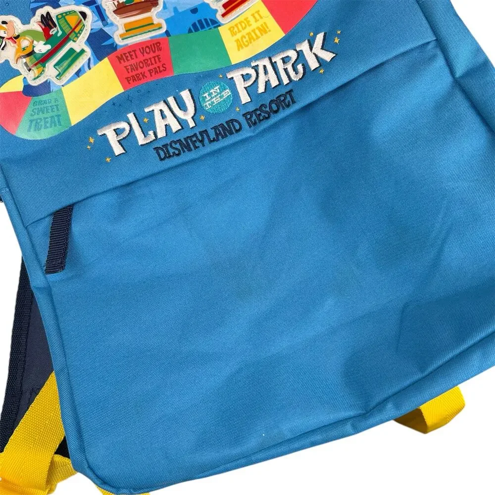 Disneyland Resort Play In The Park Puzzle Youth Blue Backpack